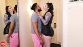 Curvy GF begs for a deep creampie