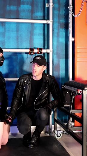 The Gimp Gets to Worship Tom's Boots (4k)