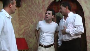 At the Club, He Licks Pussy and Sucks Cock for the Tranny