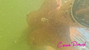 Hippy Hollow nude swim part 1