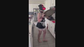 Cat Maid Cleanup Duty - Nibbler Goes Rogue With 3 Days Home Alone