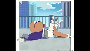 Mirko Stretches &amp_ Teases by zeromomentai
