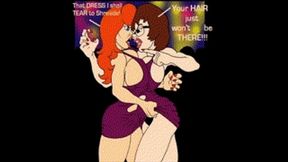 Classic Toon Catfight 1 of 4