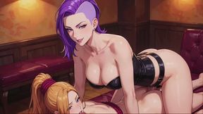 Strap On Stories #9: Bound and Claimed by My Violet Goddess