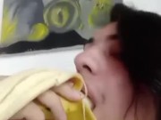 Que rica banana, me la imagine como pija