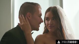 PURE TABOO Lustful Bride Gizelle Blanco Shamelessly Teases Husband In Front Of Wedding Witnesses