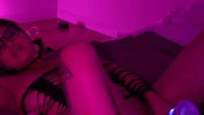 Sexy Amateur Latina takes a THICK Dildo in Wet Pussy... Soft Moaning Orgasm & Masturbation Solo