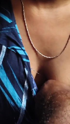Captivating moment from &quot;Longgg time to see my fan&#039;s and enjoy my milky boobs guys&quot;