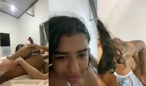 Latina Girlfriend Sex Homemade(2K) - Cumshot