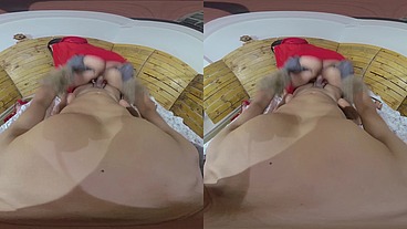 Caperucita roja POV footjob VIDEO VR (Tatiana morales)
