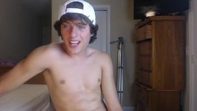 Twink American Beau Plays with His Dick