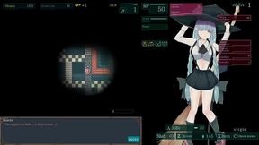 Hentai Game: Hot Witch Gameplay In Lisavile Dungeon RPG
