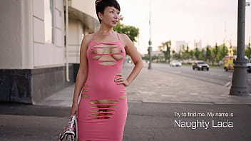 Ripped apart her dress &mdash;  exposing her juicy assets to public view