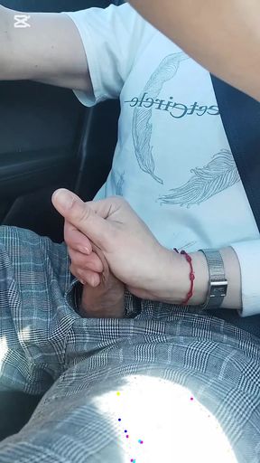 We go on vacation and warm up in the car