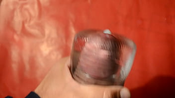 Paja y leche con fleshlight