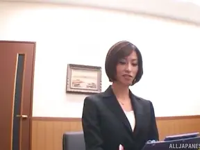 Lovely Japanese Girl Akari Asahina Gets Fucked Hard In The Office