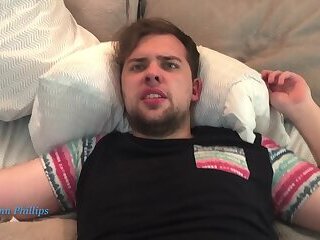 POV: Dirty Verbal Daddy feeds his Cock to a Fag