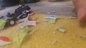 i will destroy these stupid toys under my boots