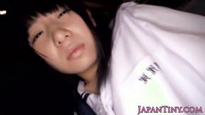 ”Sexy Japanese School Sexy Hottie Is Hungry For Cum”