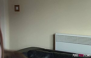 Ruby temptations fucks her boyfriend after his shower
