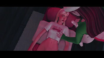 CHRISTMAS FUTANARI ELF ARRANGED ROUGH SEX FOR A PERVERTED BITCH (SIMS   ANIME HENTAI   SFM)