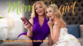 Serene Siren and Emma Rosie Enjoy Intimate Moments Together at Home