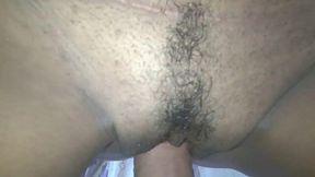 Black babe gets pounded missionary-style