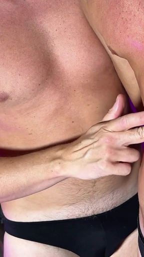 Abs on the Line: Navel, Belly Punching & Hands-free Climax
