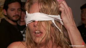 Big Boob Blonde Pornstar Gets Ass Fucked in a Bar