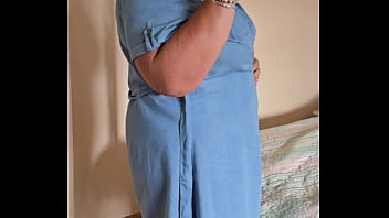 65 years old Granny BBW seduces with her amateur round body. Big soft tits and big ass.