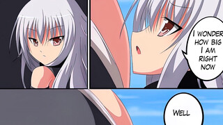 Shino and mad cow scientist - Giantess boobs growth