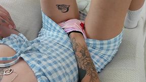 Stepsister offered to take her anal virginity...