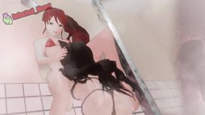 Blake x Pyrrha Shower Sex Rwby [Infected_heart] (MagicalMysticVA/NekoNyanVA Voice)