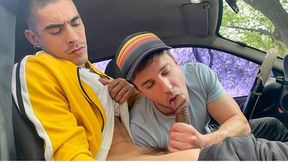 Straight Dude Isra Hell Agrees To Bang Latino Driver Jonas Matt And Take His Cock After - StepUncle