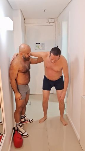 Naughtybearbr - Heavyweight Body Shot Challenge