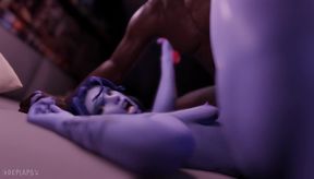 Widowmaker Feels Alive With His BBC Fucking Her Hard and Deep