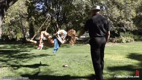 ”Babe banged in different public places”