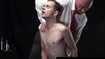 Twink apprentice disciplined by Master Felix Kamp in BDSM fetish session