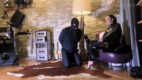 Latex Spit Slave - Obey &amp; Swallow Like a Good Little Piggy