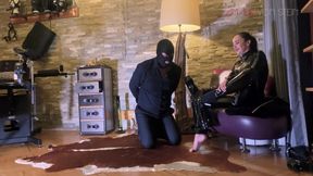 Latex Spit Slave - Obey &amp; Swallow Like a Good Little Piggy