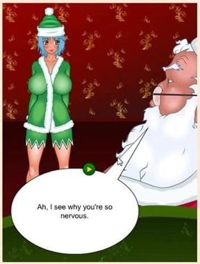 santa clause fucks horny slut