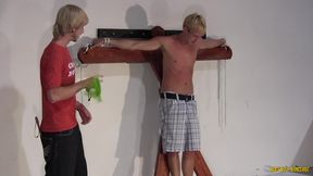 BadBoyBondage Cody Paranoid Lures Angel Lucas To The Dungeon With Sex Toy Stories