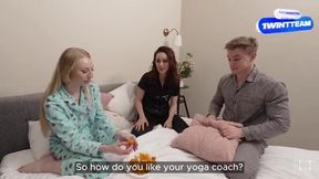 We Invited Our Friend for a Wild Night and He Surprised Us! Tags: Tim Deen, Alisa Wonderland, Marie Berger.