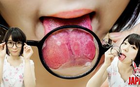 Eye Glasses Licking POV: Mio Shinzaki's Eyewear Enchantment