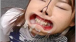 Enlace Kink Jovenes Asiáticas Atadas y Cubiertas de Semen