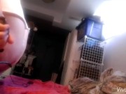 Filling my ass with a butt plug