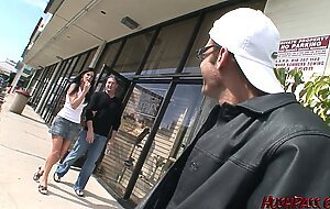 Slut Wife India Summer takes a big cock stuffing as husband watches