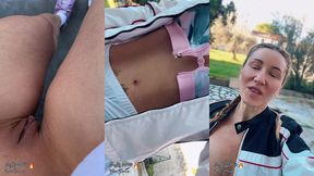 m exhibant devant mes voisins