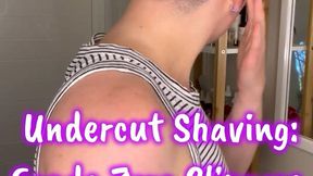 Undercut Shaving Grade Zero Clippers and First Time Foil Shaver