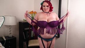 Busty Ginger Slut Gobbles Cock Like a Champ in POV Blowjob